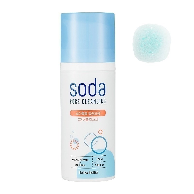 Holika Holika Soda Pore Cleansing O2 Bubble Mask – veido kaukė